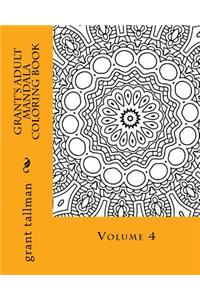 Grant's adult mandala coloring book vol 4
