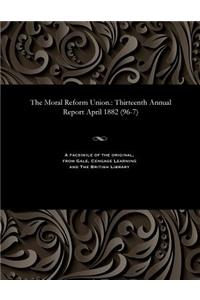 Moral Reform Union.