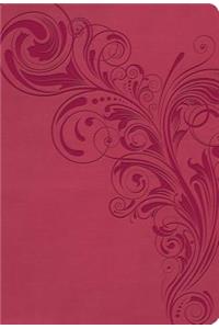 KJV Super Giant Print Reference Bible, Pink Leathertouch, Indexed