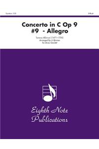 Concerto in C, Op 9 #9 - Allegro