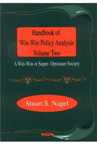 Handbook of Win-Win Policy Analysis, Volume 2