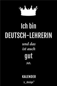 Kalender für Deutsch-Lehrer / Deutsch-Lehrerin