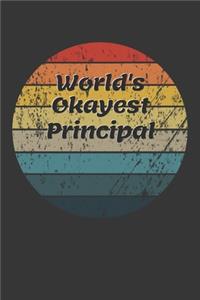 World's Okayest Principal Notebook