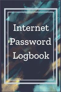 Internet Password Logbook Notebook Journal