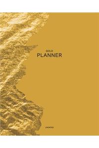 Undated Gold Planner