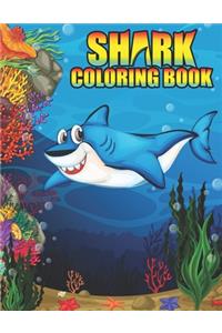 Shark coloring Book