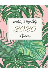 2020 Weekly & Monthly Planner