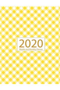 2020 Academic Planner Weekly And Monthly