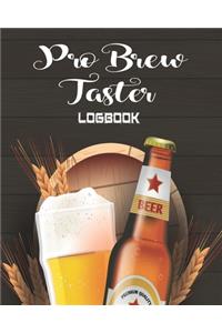 Pro Brew Taster Logbook