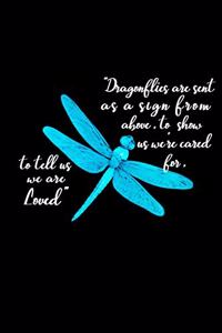 Dragonflies are sent as a sign from above to show us we are cared for to tell us we are loved