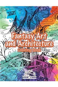 Fantasy Art and Architecture Coloring Book