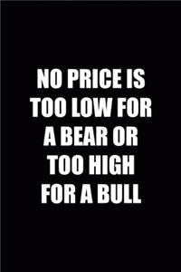 No Price Is Too Low For A Bear Or Too High For A Bull
