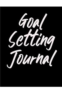 Goal Setting Journal