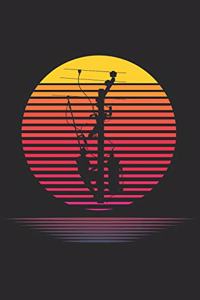 Retro Lineman Silhouette