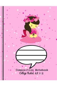 Composition Notebook - College Ruled, 8.5 x 11