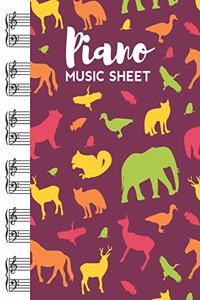 Piano Music Sheet