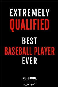 Notebook for Baseball Players / Baseball Player