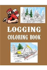 Logging Coloring Book