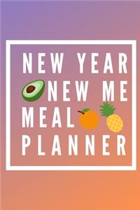 NEW YEAR NEW ME Meal Planner