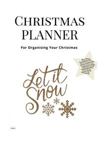 Christmas Planner Let It Snow