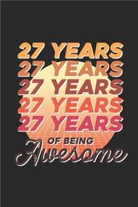 27 Years Of Being Awesome