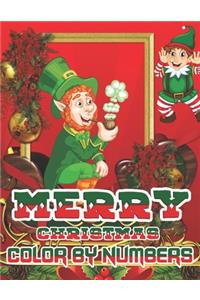 Merry Christmas Color By Numbers