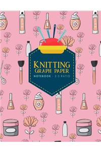 Knitting Graph Paper Notebook - 2