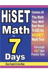 HiSET Math in 7 Days