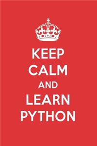 Keep Calm and Learn Python: Python Designer Notebook