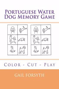 Portuguese Water Dog Memory Game