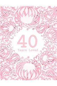 40 Years Loved