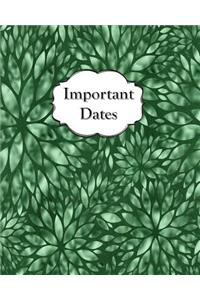 Important Dates