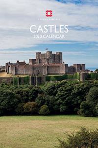 Castles 2020 15cm x 21cm Wall Calendar