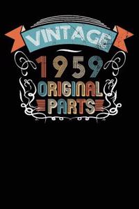 Vintage 1959 Original Parts