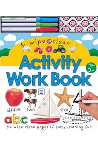 Wipe Clean Activity Work Book