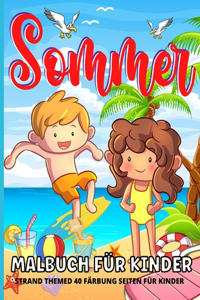 Sommer-Malbuch fur Kinder