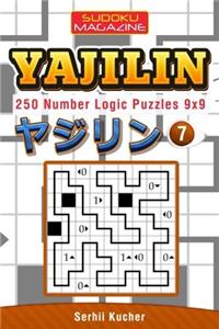 Yajilin: 250 Number Logic Puzzles: Volume 7