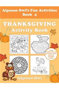 Thanksgiving Activity Book