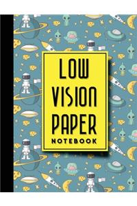 Low Vision Paper Notebook
