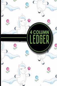 4 Column Ledger