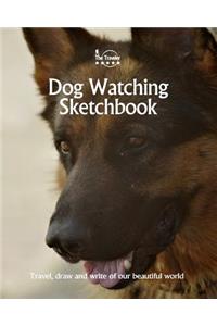 Dog Watching Sketchbook