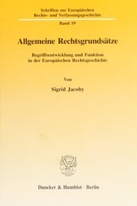Allgemeine Rechtsgrundsatze
