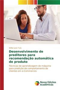 Desenvolvimento de preditores para recomendação automática de produto