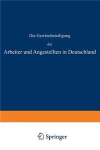 Gewinnbeteiligung Der Arbeiter Und Angestellten in Deutschland