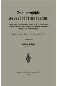 Das Preußische Feuerbestattungsrecht