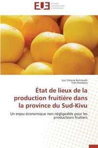 État de Lieux de la Production Fruitière Dans La Province Du Sud-Kivu