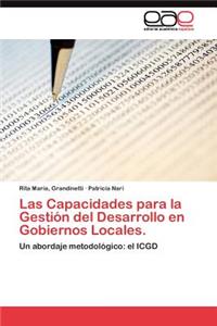 Capacidades para la Gestión del Desarrollo en Gobiernos Locales