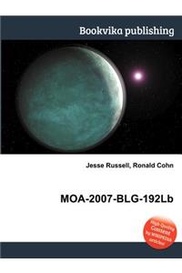 Moa-2007-Blg-192lb