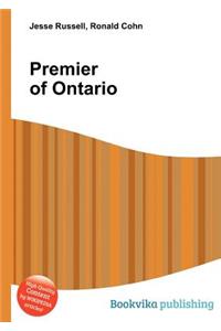 Premier of Ontario