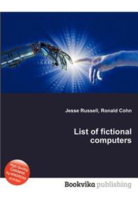List of Fictional Computers
